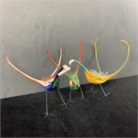 Folk Art Bird Creatures made in the 1960s