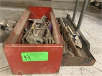 Metal Toolbox w/ Assorted Tools/Wrenches