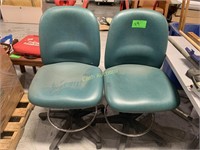 2 Computer Chairs/Stools