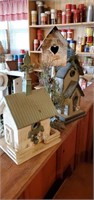 Birdhouses, set of 3