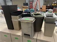 Assorted Garbage Bins