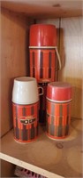 Thermos, set of 3