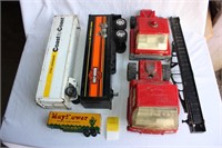 Toy parts,cabs and trailers