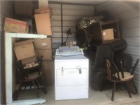 Furniture, washer/dryer, household.
