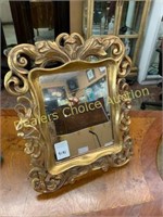 SMALL GOLD DRESSING MIRROR