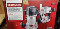 Craftsman Variable Speed Router Combo Kit 12 AMP