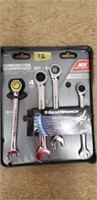 ACE 4-pc Combination GearWrench SAE Set