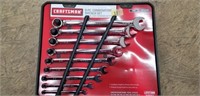 Craftsman 9-Pc Combination Wrench Set SAE 47238