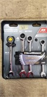 ACE 4-pc GearWrench Metric Set