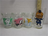 Looney Toon Jelly Glasses & Big Mac Collector's
