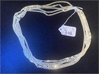 .925 STERLING SILVER CHAINS - 24'' - 81G TW