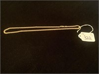 14K GOLD CHAIN / NECKLACE - 16'' - 10G
