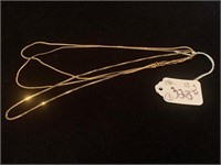 14K GOLD CHAINS / NECKLACES - 16'' - 13G TW