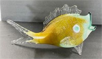 Large Art Glass Fish