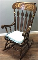 SOLID WOOD ROCKING CHAIR