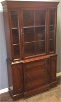 VTG. ROLLING KITCHEN BUFFET CABINET