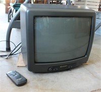 14" SHARP TV W/REMOTE