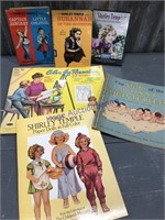 Color book, paper dolls, DVD, story books