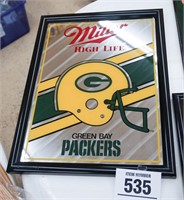 Miller Packers mirror 14" x 19"