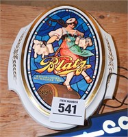 Awesome Blatz lighted sign 13" x 19"