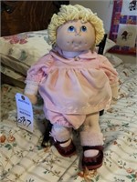 Homemade cabbage patch and chair