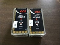 2   CCI 22 WMR VMax 2200 FPS 30 grain 50 rounds