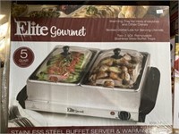 Elite Gourmet 5 quart warming trays