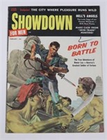 Showdown/ Feb. 1958 Mens Adventure Mag.
