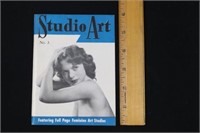 Studio Art Magazine #3/c,1960 Mens Mag.