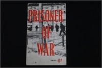 WWII 1942 softcover booklet “Prisoner of War”; Bri