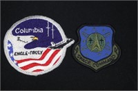 NASA Group of (2) Vintage Mission Patches