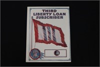 WWI 3rd Liberty Loan mini-poster/handbill for wind