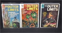 (3) Silver Age Dell “The Outer Limits” comic