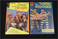 (2) Vintage 3 Stooges comic books