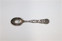 Circa 1900 sterling souvenir spoon.