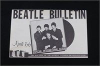 1966 “Beatle Bulletin” Official  National Beatles