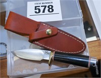 Blackjack knife w/ sheath 8-1/2" l