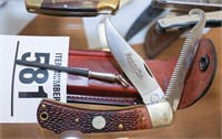 Remington knife w/ sharpener & sheath