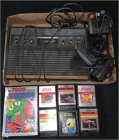 Atari 2600 Video Game System w/ Games