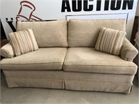 Tan sofa