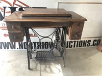 New ideal treadle sewing machine
