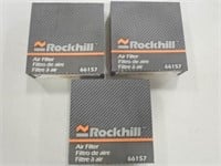 Rockhill Air Filters (3) 66157.