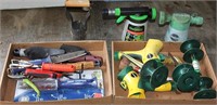 2 flat lots- hose sprayers & accessories