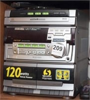 Phillips Magnavox 120 Watt stereo system