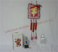 Figurine & Girls Want to Have Fun Wind Chime