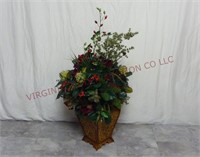 Christmas Holiday Floral Arrangement ~ 36" Tall