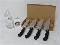 Mad Hungry 4 Pc Full Tang Knife Set ~ New