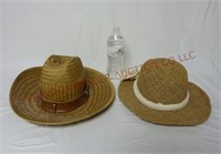 Vintage Straw / Sisal Summer Hats