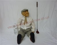1986 Billie Peppers Golfer Doll w/ Club ~ 29" Tall