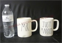 Rae Dunn Just Married & Mr. Coffee Mugs